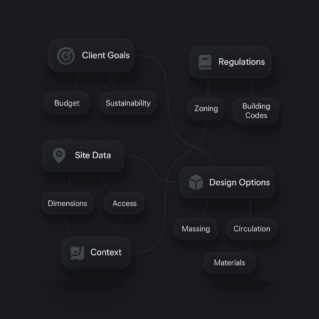 Split-screen showing a consolidated workspace versus scattered tools.